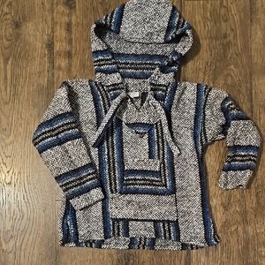Artesanias Sweater Poncho  Shirt Boys Girls 4t Toddler Hoodie Bohemian